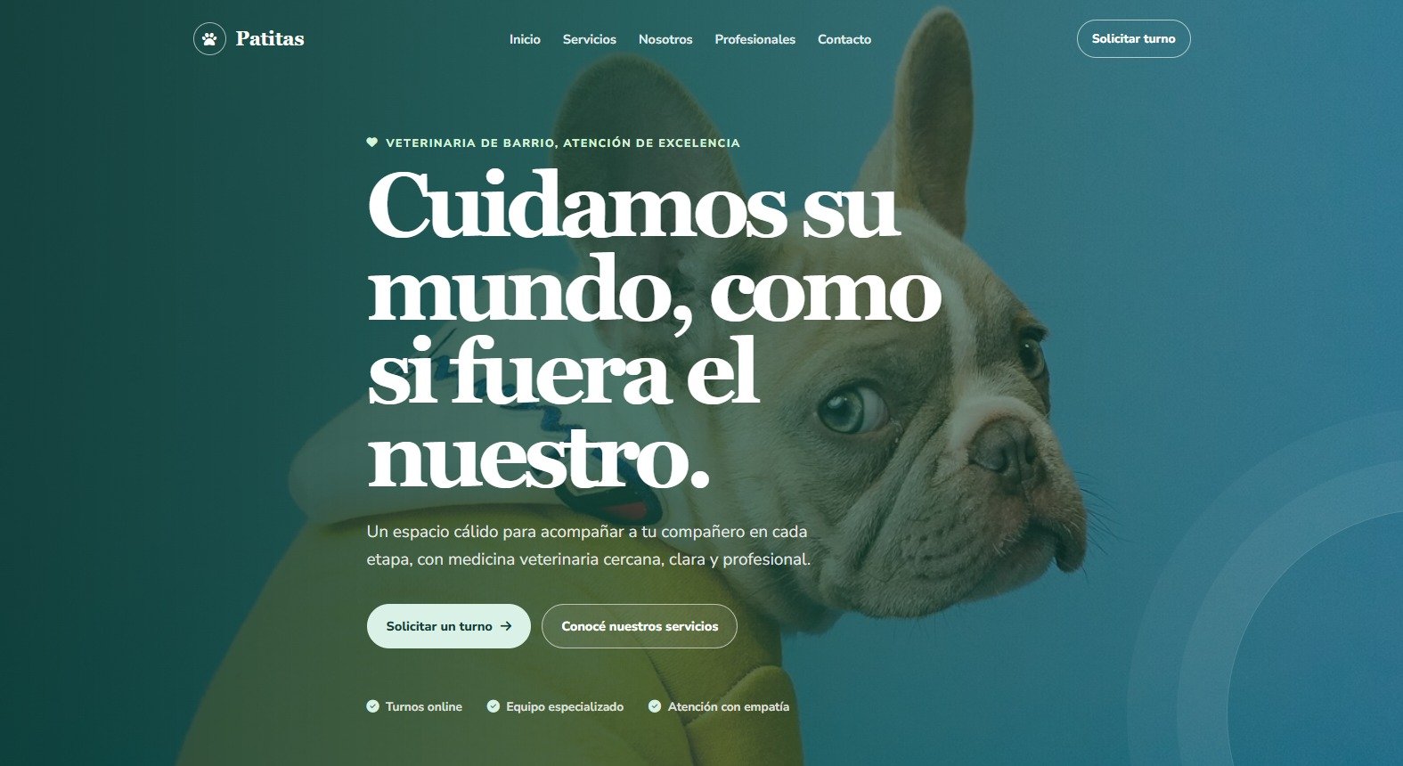 OnePage Veterinaria