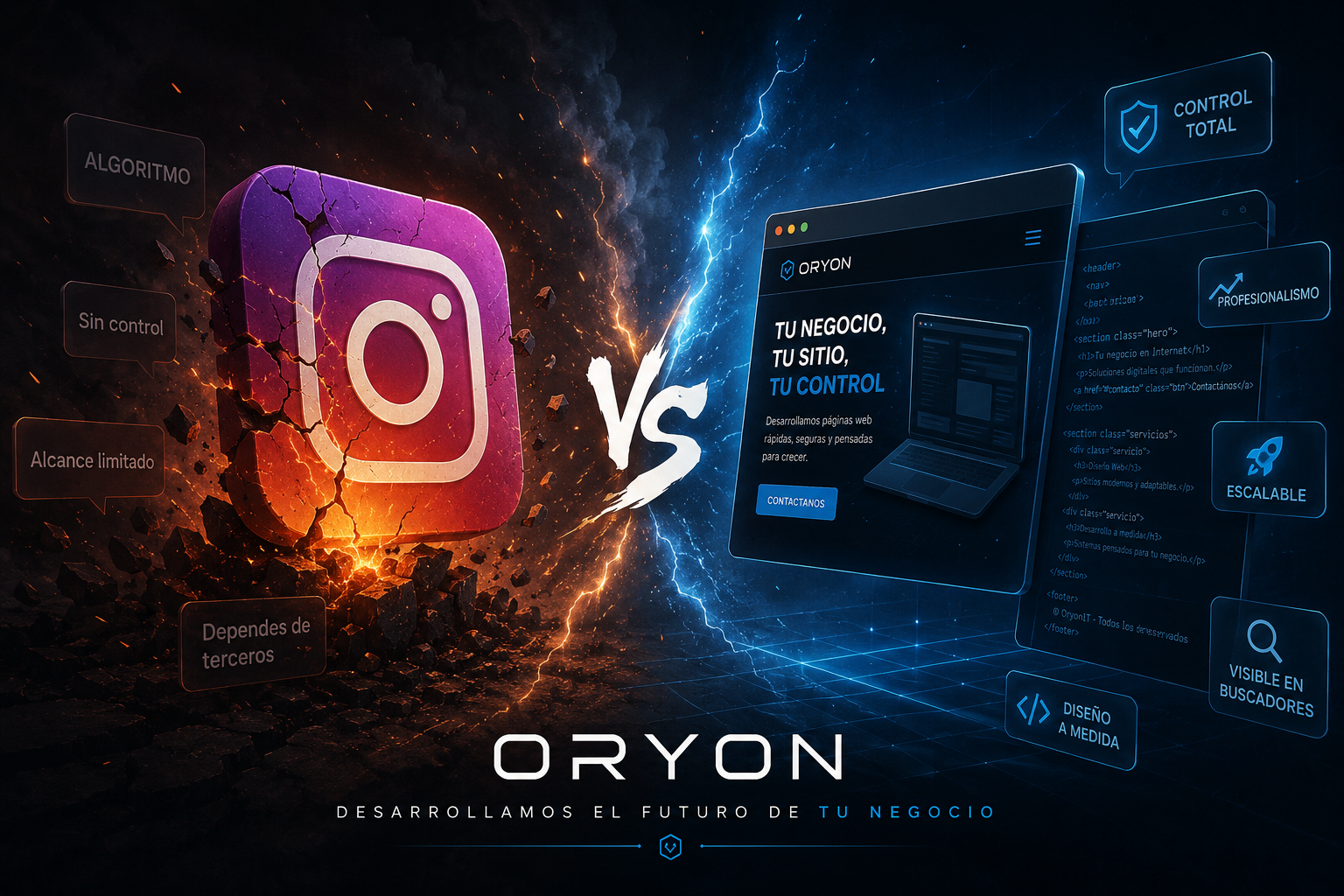 Instagram atrae, tu web convierte